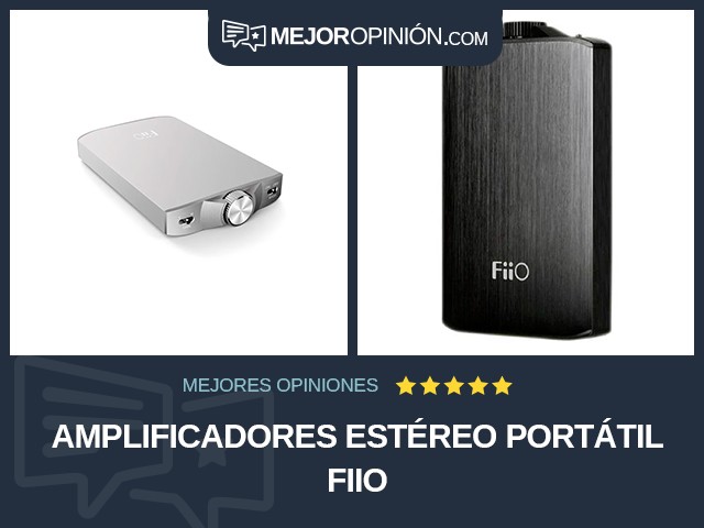 Amplificadores estéreo Portátil FiiO