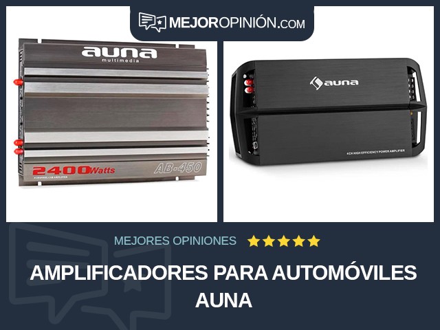 Amplificadores para automóviles Auna