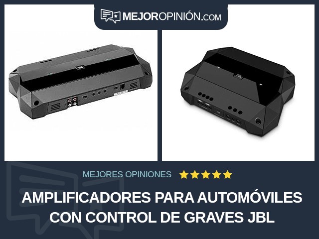 Amplificadores para automóviles Con control de graves JBL