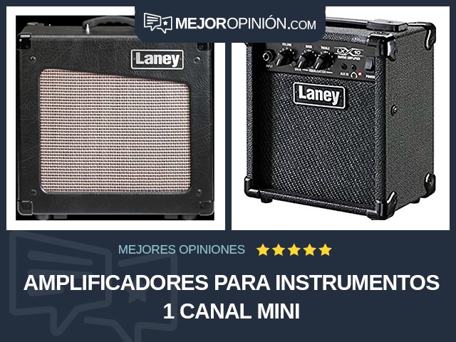 Amplificadores para instrumentos 1 canal Mini