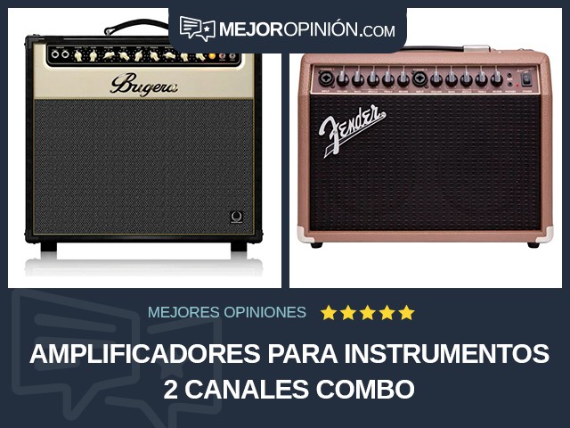 Amplificadores para instrumentos 2 canales Combo