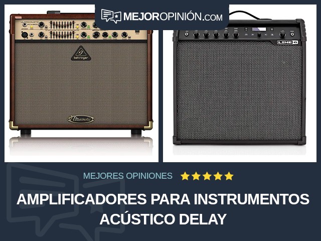 Amplificadores para instrumentos Acústico Delay