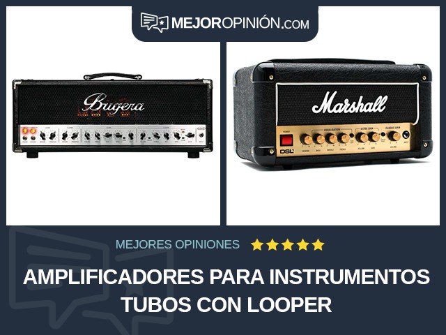 Amplificadores para instrumentos Tubos Con looper