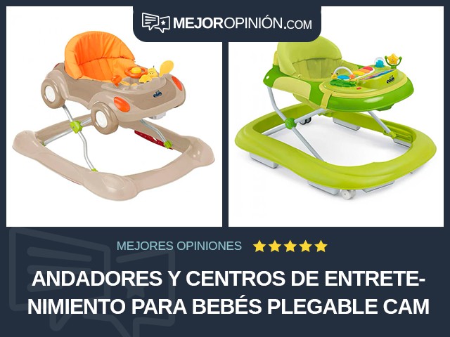 Andadores y centros de entretenimiento para bebés Plegable Cam