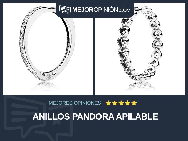 Anillos PANDORA Apilable