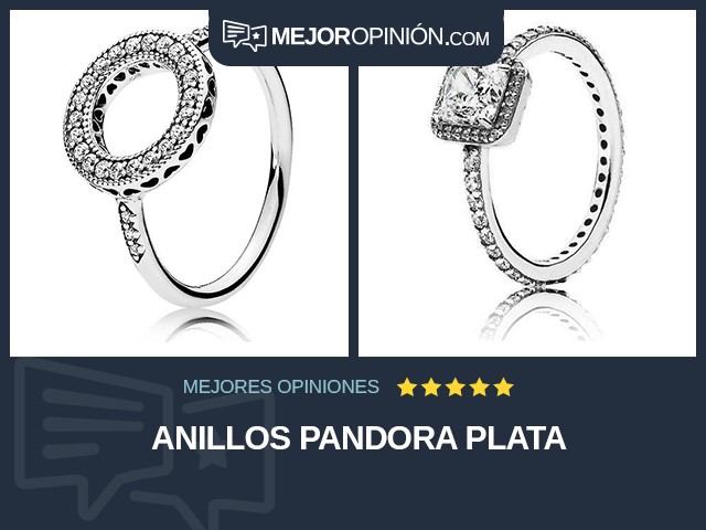 Anillos PANDORA Plata