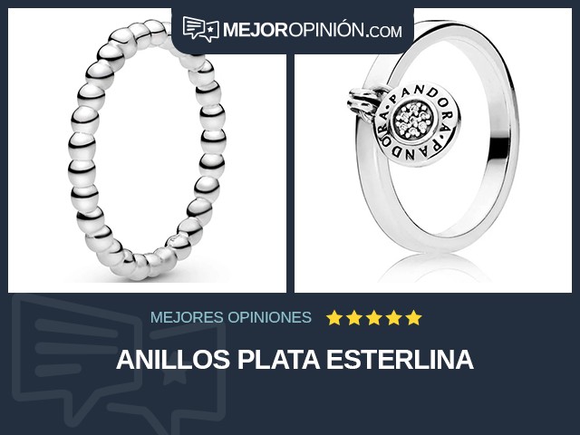 Anillos Plata esterlina