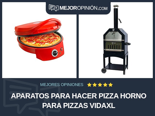 Aparatos para hacer pizza Horno para pizzas vidaXL