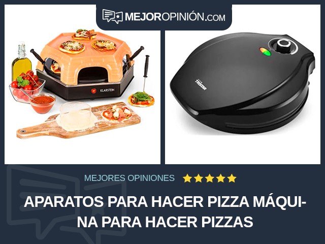 Aparatos para hacer pizza Máquina para hacer pizzas