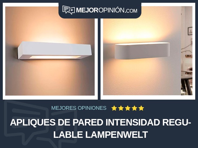 Apliques de pared Intensidad regulable Lampenwelt