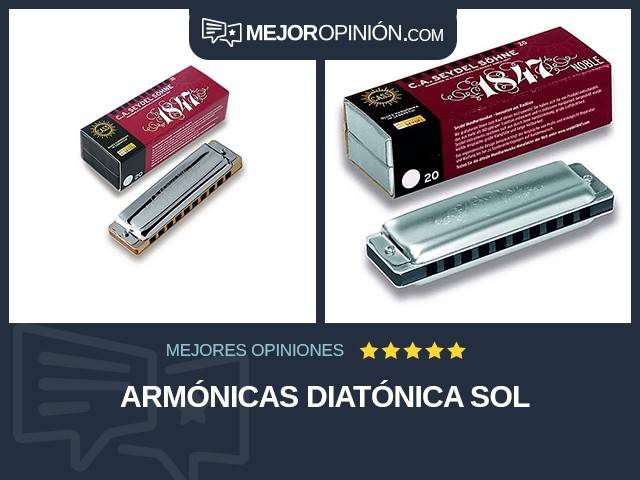 Armónicas Diatónica Sol