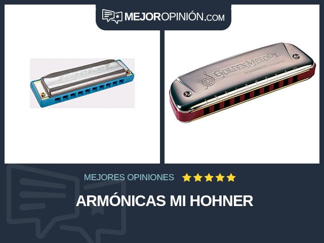 Armónicas Mi HOHNER