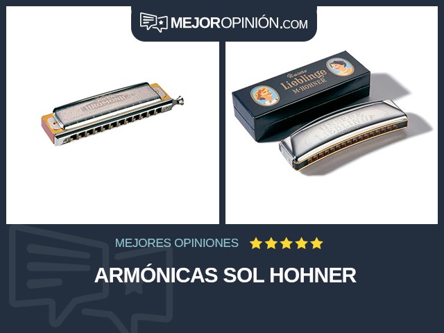 Armónicas Sol HOHNER