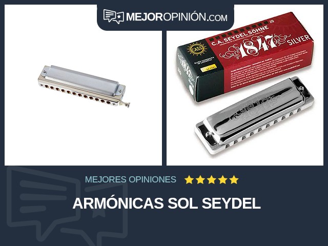 Armónicas Sol SEYDEL