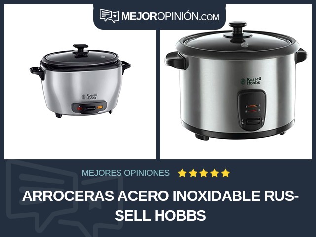 Arroceras Acero inoxidable Russell Hobbs