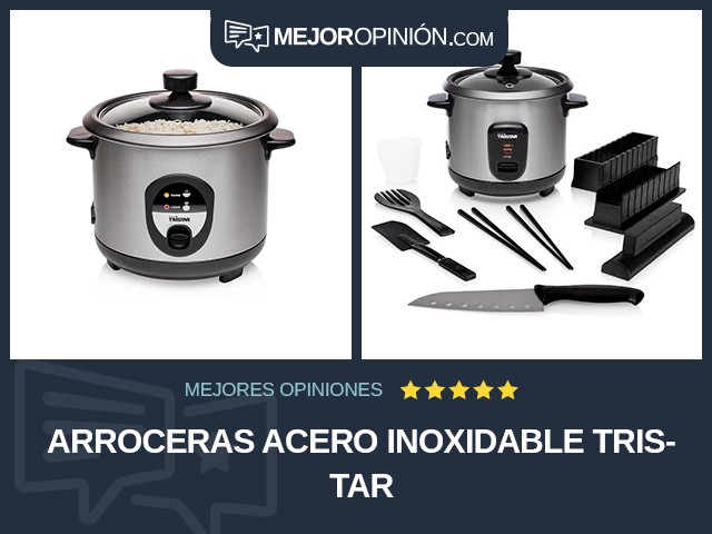 Arroceras Acero inoxidable Tristar