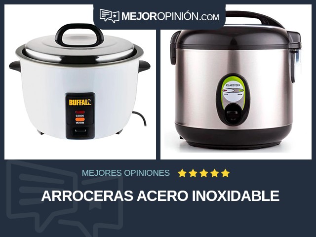 Arroceras Acero inoxidable