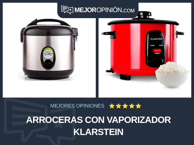 Arroceras Con vaporizador Klarstein