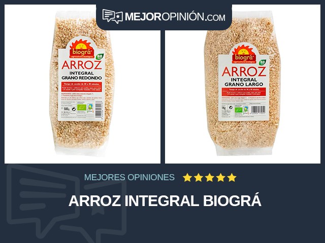 Arroz Integral Biográ