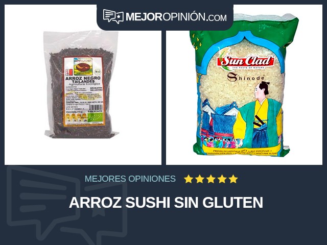 Arroz Sushi Sin gluten