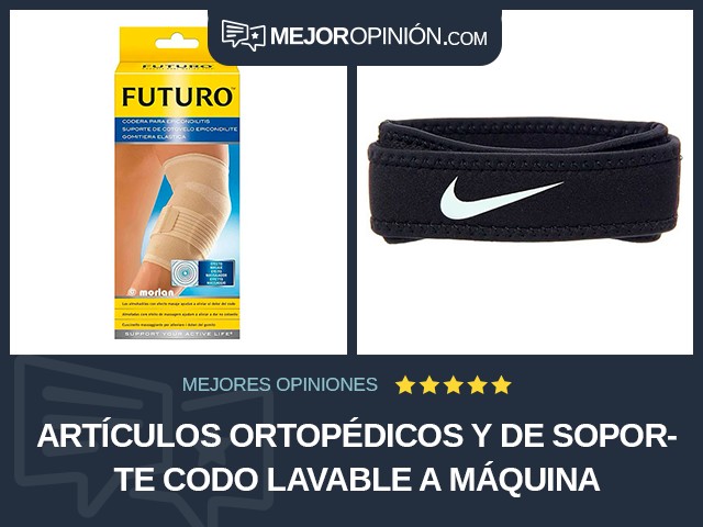 Artículos ortopédicos y de soporte Codo Lavable a máquina