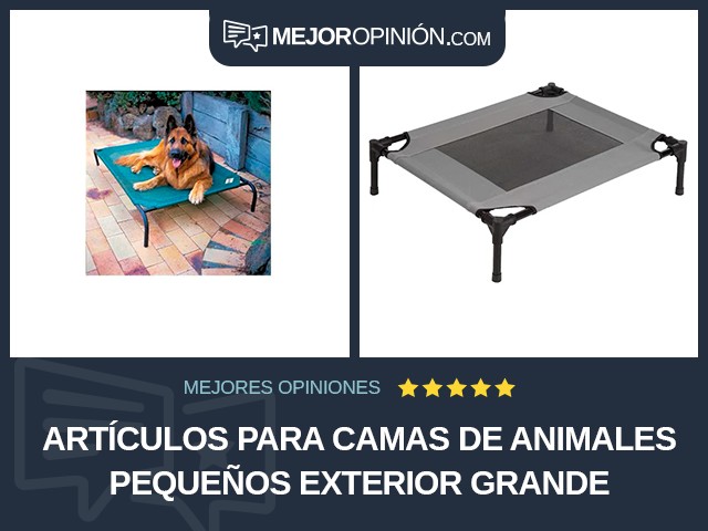 Artículos para camas de animales pequeños Exterior Grande