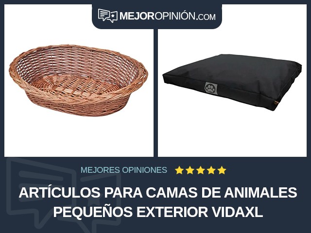 Artículos para camas de animales pequeños Exterior vidaXL