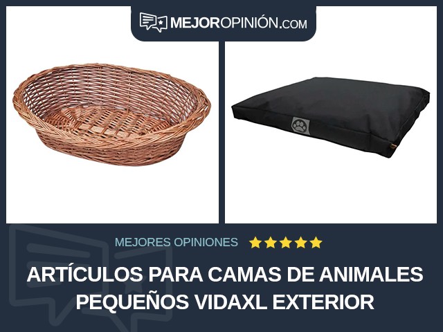 Artículos para camas de animales pequeños vidaXL Exterior