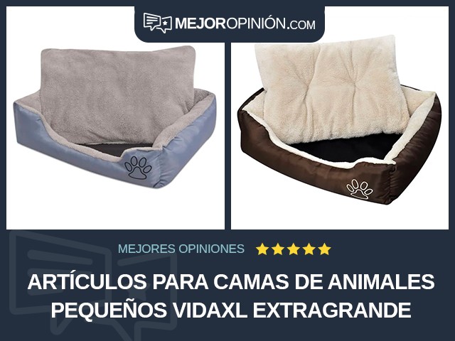 Artículos para camas de animales pequeños vidaXL Extragrande