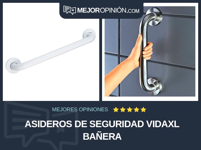 Asideros de seguridad vidaXL Bañera