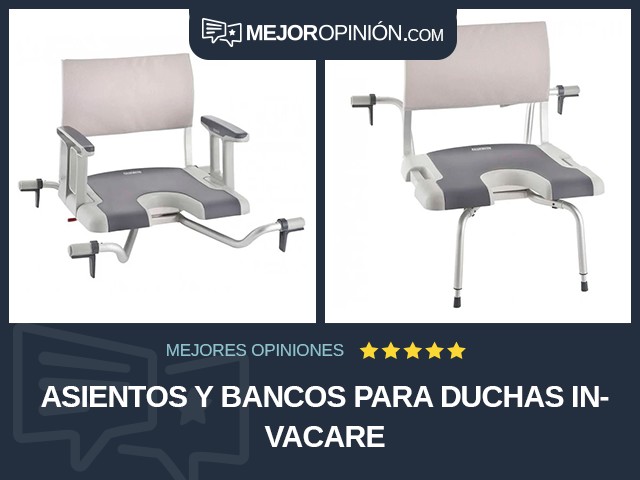 Asientos y bancos para duchas Invacare