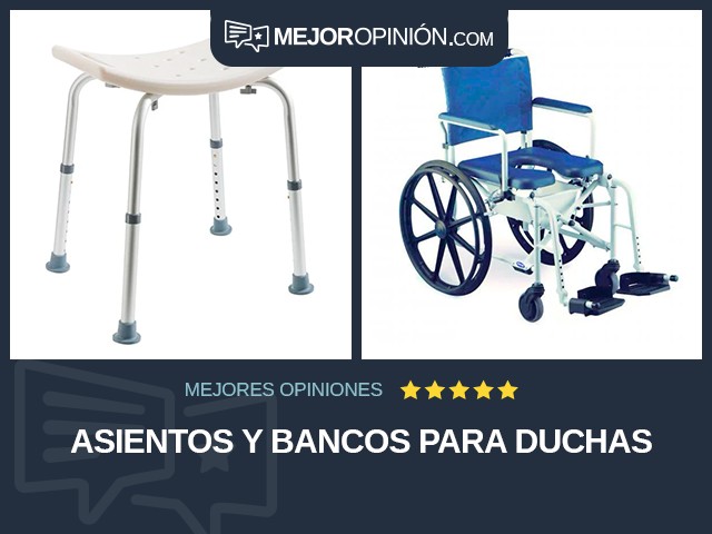 Asientos y bancos para duchas