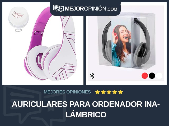 Auriculares Para ordenador Inalámbrico