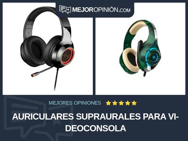 Auriculares Supraurales Para videoconsola