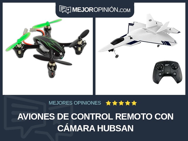 Aviones de control remoto Con cámara Hubsan