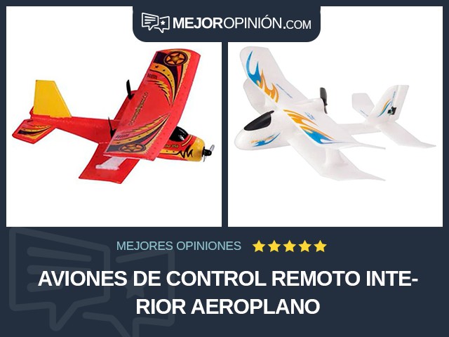 Aviones de control remoto Interior Aeroplano