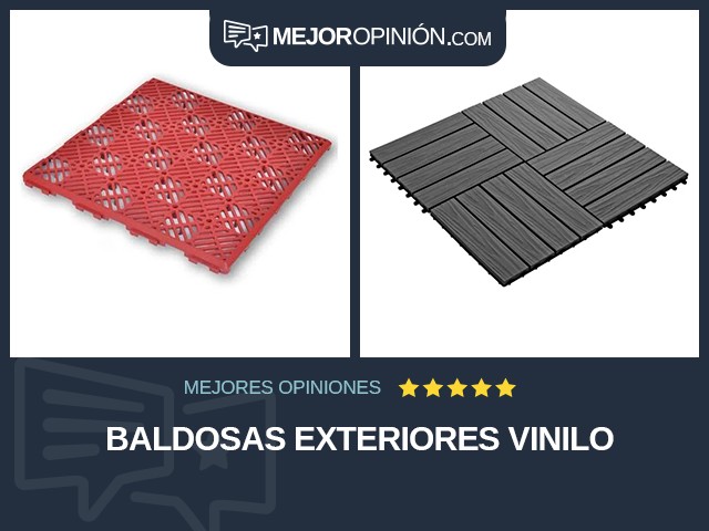 Baldosas Exteriores Vinilo