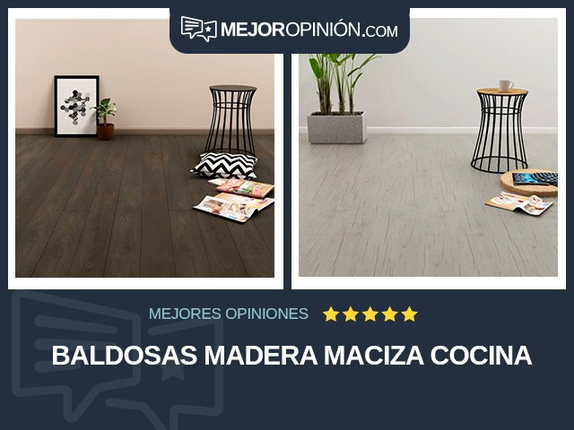 Baldosas Madera maciza Cocina