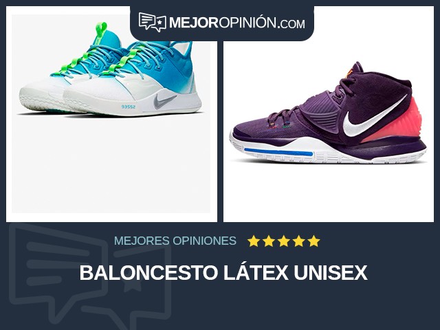 Baloncesto Látex Unisex