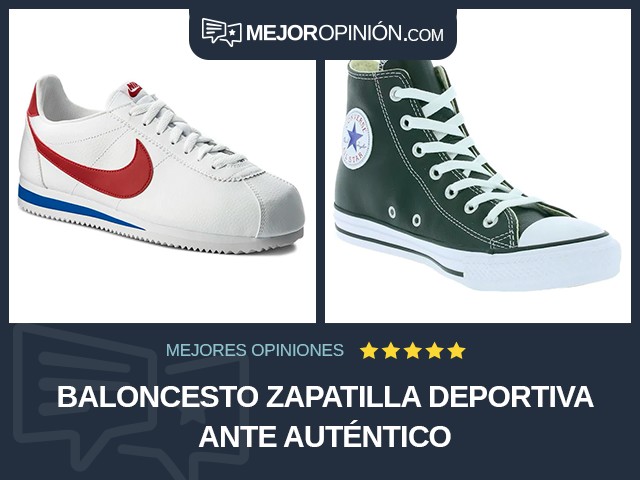 Baloncesto Zapatilla deportiva Ante auténtico