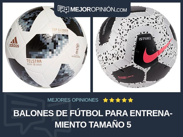 Balones de fútbol Para entrenamiento Tamaño 5