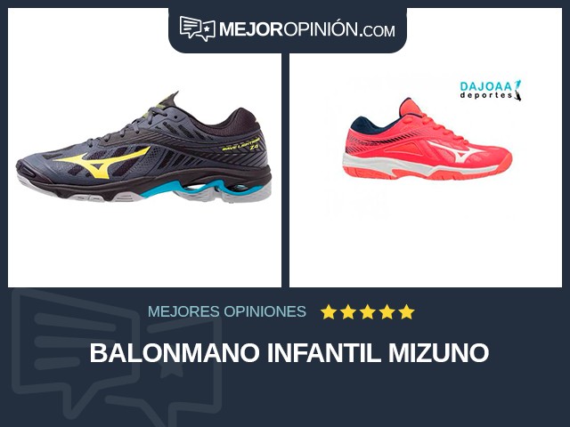 Balonmano Infantil Mizuno