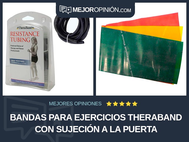 Bandas para ejercicios TheraBand Con sujeción a la puerta