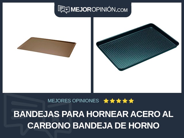 Bandejas para hornear Acero al carbono Bandeja de horno