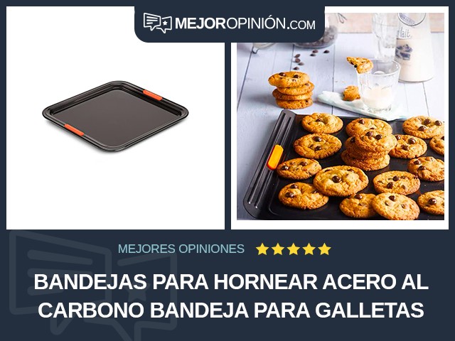 Bandejas para hornear Acero al carbono Bandeja para galletas