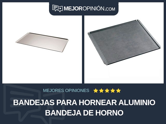 Bandejas para hornear Aluminio Bandeja de horno