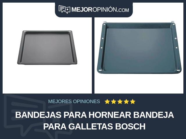 Bandejas para hornear Bandeja para galletas Bosch