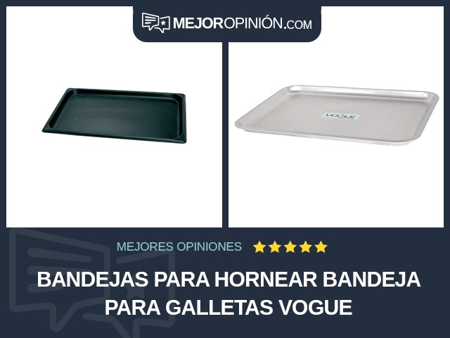 Bandejas para hornear Bandeja para galletas Vogue