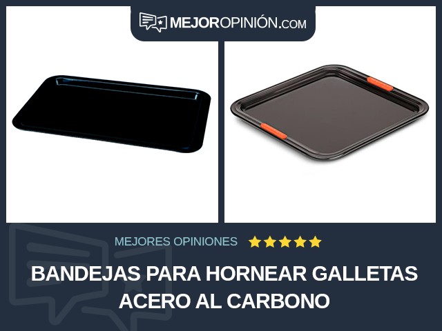 Bandejas para hornear galletas Acero al carbono