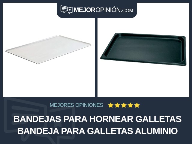 Bandejas para hornear galletas Bandeja para galletas Aluminio